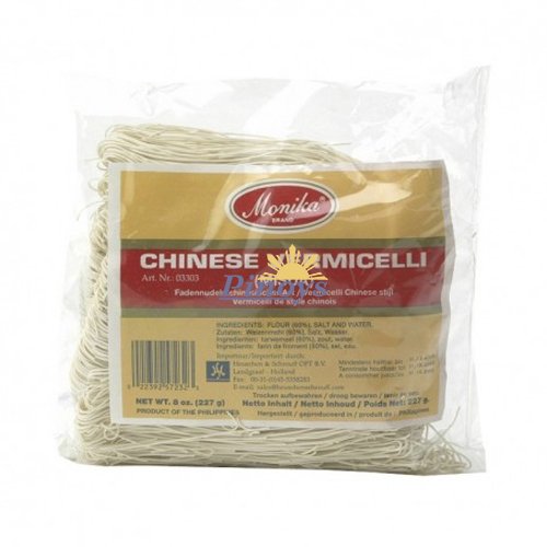 Pšeničné vlasové nudle 227 g - Monika