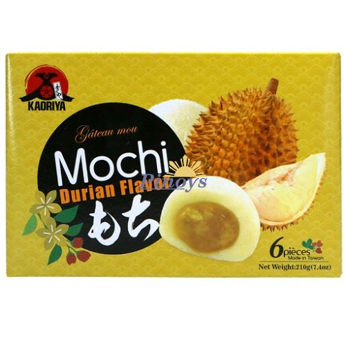 Rýžové koláčky Mochi s durianem 210 g - Kaoriya