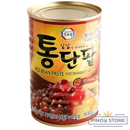 Red Bean Paste with Chestnut 470 g - Surasang