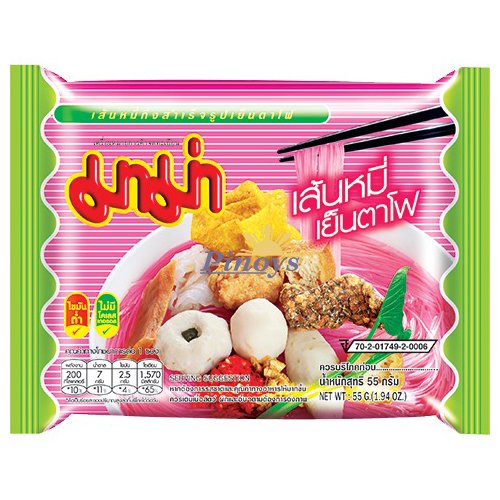 Instantní polévka se skelnými nudlemi s příchutí Yentafo 55 g - Mama