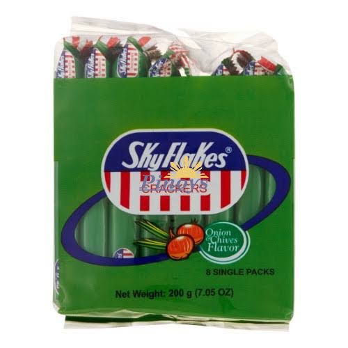 SkyFlakes Onion & Chives, Snack pack 250 g - M. Y. San