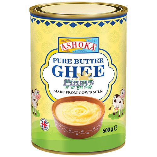 Přepuštěné máslo Ghí 500 g - Ashoka