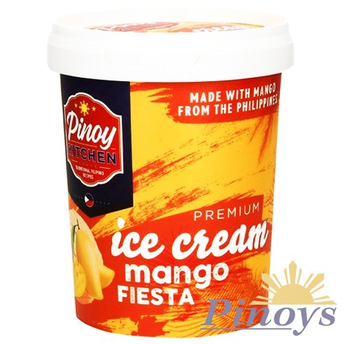 Mango Fiesta Ice Cream 500 ml - Pinoy Kitchen
