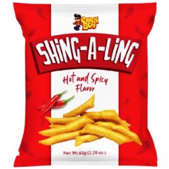 Snack Shing-a-ling s pikantní příchutí 65 g - Chickboy