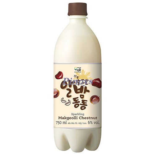 Korejský nápoj s příchutí kaštanů Makgeolli 750 ml - Woorisool