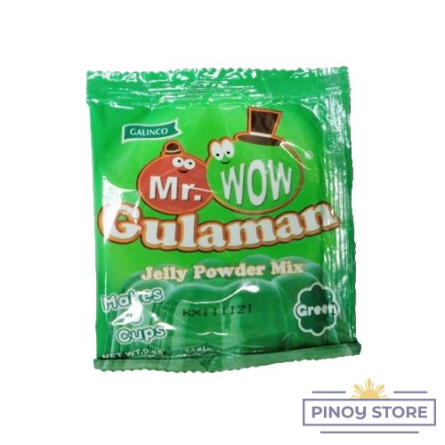 Mr. Wow Gulaman Green 24 g - Galinco
