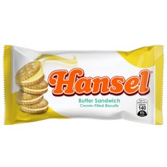 Krekry s krémovou náplní s příchutí másla 320 g - Hansel