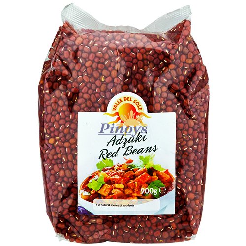 Adzuki červené fazole 900 g - Valle Del Sole