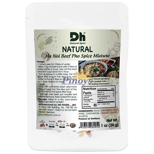 Beef Pho Ha Noi Spice mix 24 g - DH Foods
