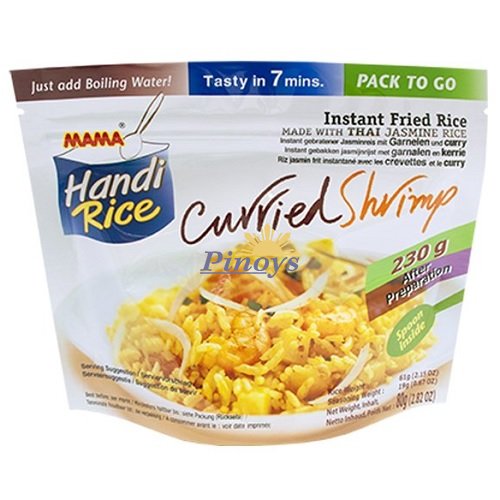 Instantní kari rýže s krevetami 80 g - MAMA