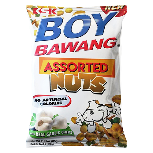 Oříšková směs s česnekem Boy Bawang 85 g - KSK Food