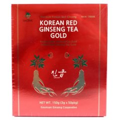 Korean Red Ginseng Tea in pouches 150 g (50 x 3g) - Gincoop