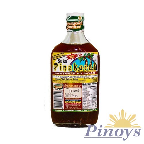Filipínský kořeněný kokosový ocet Pinakurat 250 ml - GGG