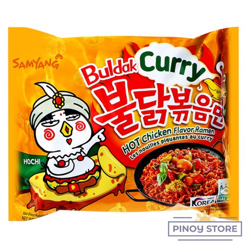 Hot Curry Chicken flavour Ramen 140 g - Samyang