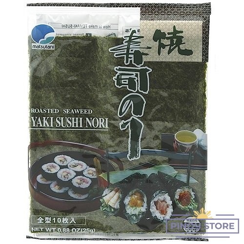 Yaki Sushi Nori (Roasted Seaweed) 25 g - Takaokaya