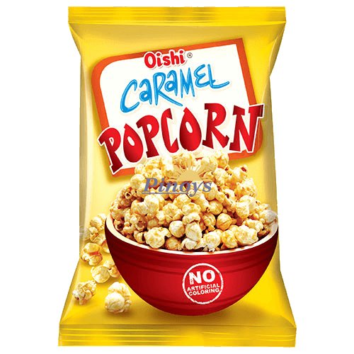 Caramel popcorn 60 g - Oishi
