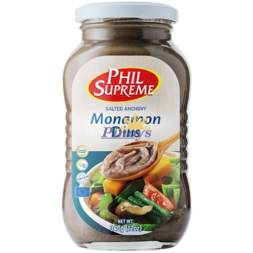 Salted Anchovy Sauce, Monamon Dilis 340 g - Phil Supreme