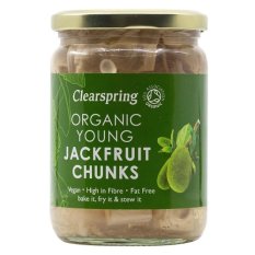 Kousky zeleného BIO jackfruitu 500 g - Clearspring