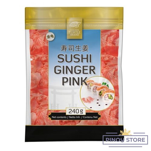 Sushi ginger pink 240 g - Golden Turtle