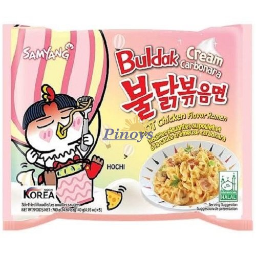 Hot Chicken Ramen Cream Carbonara flavour 140 g - Samyang