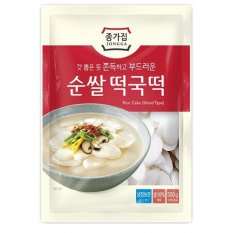 Korejské rýžové koláčky, krájené Topokki 500 g - JONGGA
