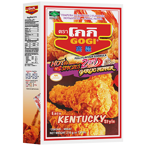 Tempura Flour Mix Spice 2 in 1, 216 g - Gogi