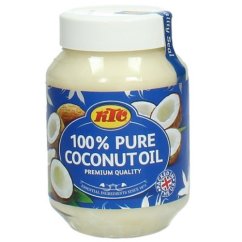 Coconut oil, 100% Pure 500 ml - KTC