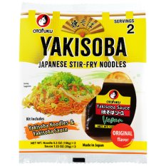 Japanese Yakisoba cooking set (2x noodles + 2x sauce) 370 g - Otafuku