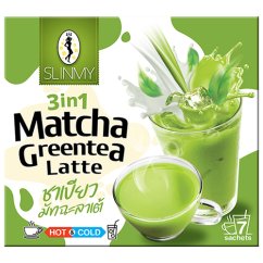 Instantní Matcha latté (7x23g) 161 g - Slinmy