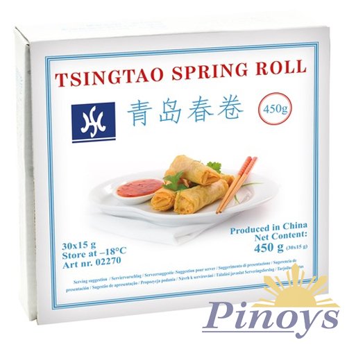 Jarní závitky mini se zeleninou 450 g (30x15g) - Tsingtao