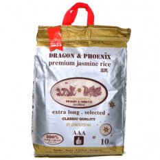 Jasmine rice, Cambodia 10 kg - Dragon & Phoenix