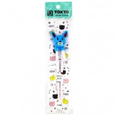 Dětské začátečnické hůlky "modrý zajíc" (18 cm) - Tokyo Design