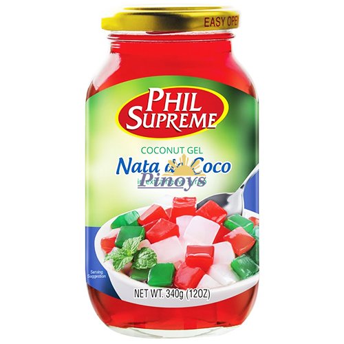 Coconut Gel Red, Nata de Coco 340 g - Phil Supreme