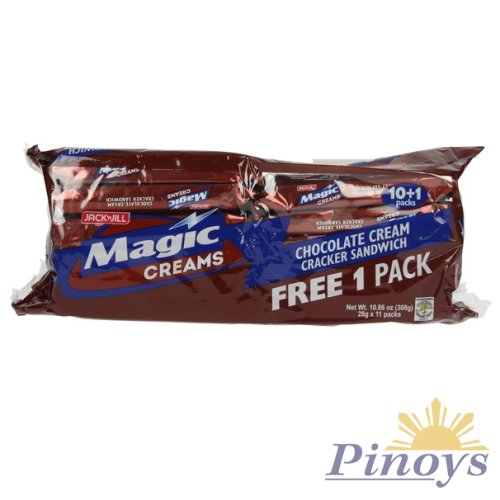 Krekry s náplní s příchutí čokolády Chococreams 308 g - Magic Creams
