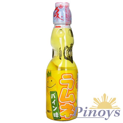 Japanese Ramune Soda, Pineapple 200 ml - Hata Kosen