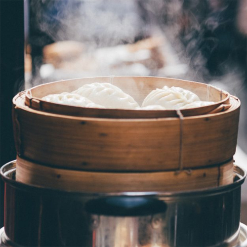 Bamboo steamer set (O  15 cm)