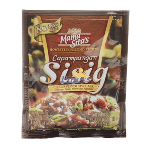 Citrusovopepřová kořenící směs na Sisig 40 g - Mama Sita´s