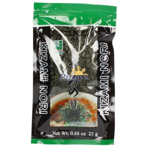 Dried Shredded Seaweed, Kizami Nori 25 g - Jhfoods