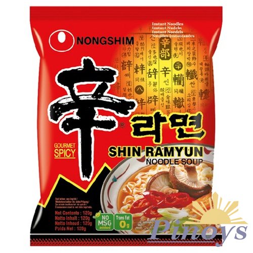 Shin Ramyun, spicy 120 g - Nongshim