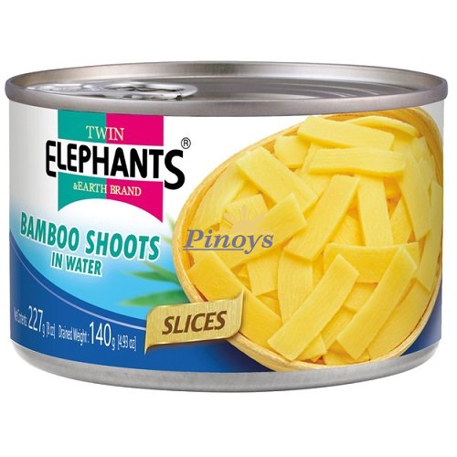 Bambusové výhonky (plátky) 227 g - Twin Elephants