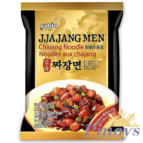 Jjajang Men, Noodles with Black Bean Sauce 200 g - Paldo