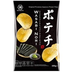 Potato Chips with Wasabi Nori flavour 100 g - Koikeya