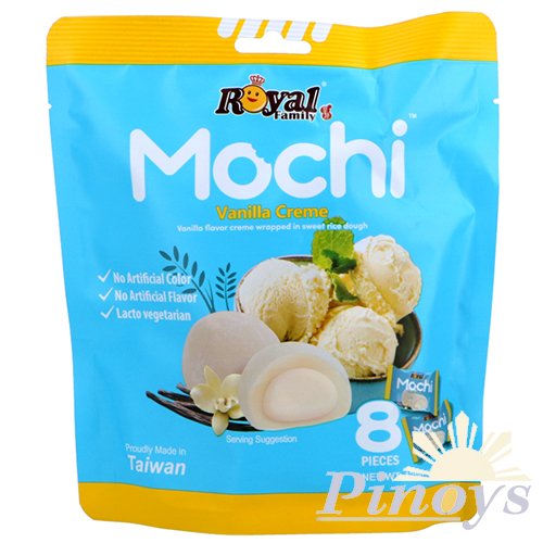 Mochi s příchutí vanilkového krému 120 g - Royal Family