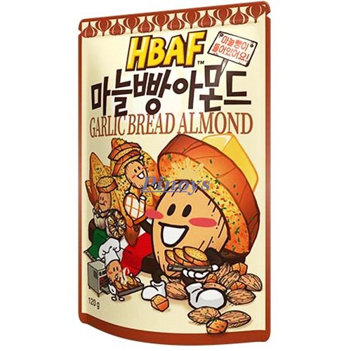 Almonds Garlic Bread flavour 120 g - Hbaf