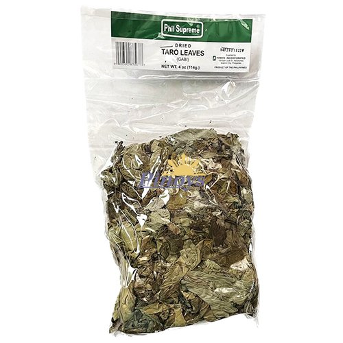 Sušené listy kolokázie (kořen taro) 114 g - Phil Supreme