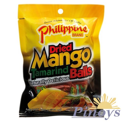 Kuličky s mangem a tamarindem 100 g - Philippine brand