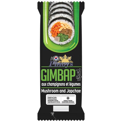 Gimbap Mushroom & Vegetable 230 g - Korean Food Style