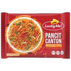 Instantní nudle s příchutí Chili 60 g - Lucky me