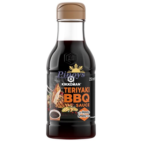 Teriyaki BBQ Sauce with Honey&Smoky taste  250 ml - Kikkoman