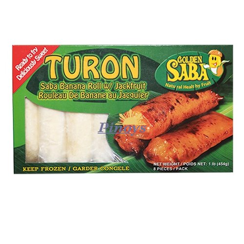 Turon banana rolls - Jackfruit & Banana 454 g - Golden Saba